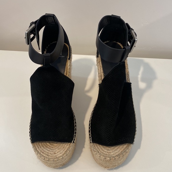 New Marc Fisher wedge espadrille ankle strap size 10 - Picture 2 of 11